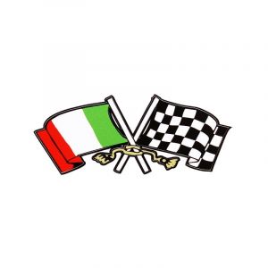 Sticker Italian flag Small 68X30MM