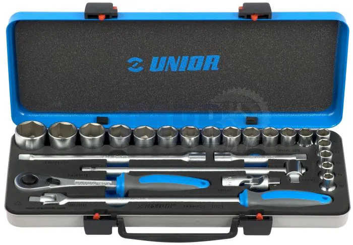 UNIOR BI Socket set 1/2" - 190BI6P24