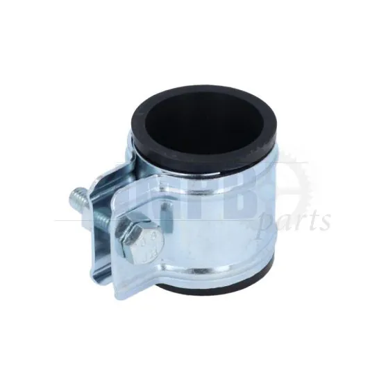 Exhaust clamp with rubber 28/30MM Puch