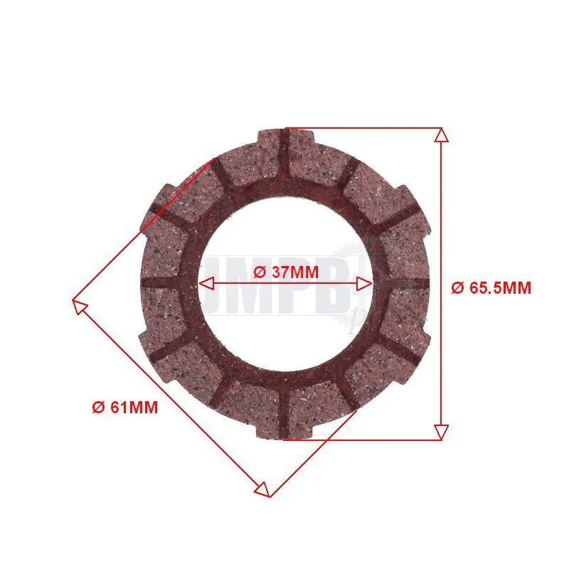 チッチ Clutch Plate Sachs 504/505 - JMPB Parts