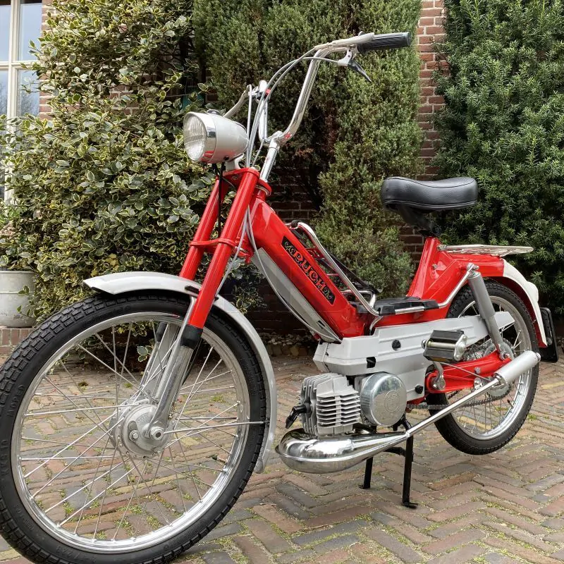Exhaust Puch Maxi Tecno Circuit Chrome - JMPB Parts
