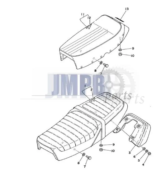 Buddyseat Yamaha FS1 DX