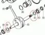 Shimring Crankshaft 0.20MM Tomos