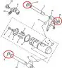 Axle Circlip 8MM Yamaha