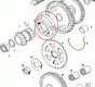 Drive plate 1st Gear Tomos