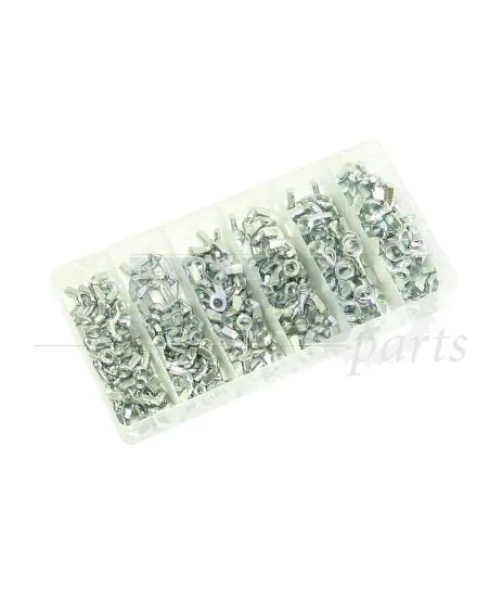 Assortiment set Wingnuts - 150 Pieces