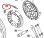 Spring brake shoe Tomos Standard A piece