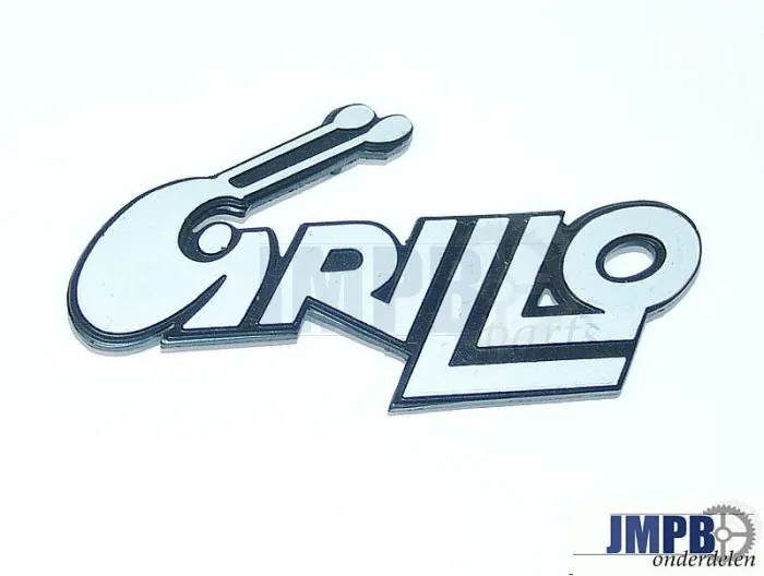 Logo Metal Side panel Grillo