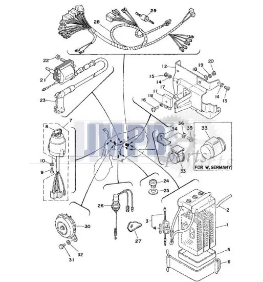 Electrics Yamaha FS1 DX