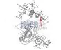 Seal Rear Wheel Yamaha FS1 Right / DT50MX Left
