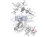 Seal Rear Wheel Yamaha FS1 Left / DT50MX '87 Right