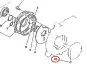 Crankshaft key Yamaha FS1 Rotating intake