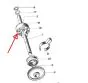 Kickstart spring holder Kreidler