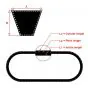 Drive Belt 925 Vespa Ciao