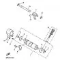 Shift forks Yamaha DT50MX