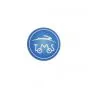 Sticker Tomos Logo Round 41MM