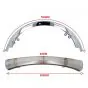 Front Fender Chrome Zundapp 529 / 1977