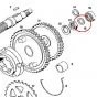 Shimring Main axle Tomos 0.25MM
