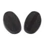 Knee rubber set Kreidler Egg-Tank Black