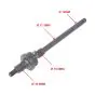 Foot Gear Axle Zundapp 3/4 Gears