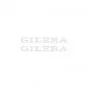 Stickerset Gilera Small White 81X10MM