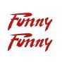 Stickerset Citta Funny Red 115X45MM