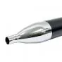 Exhaust Silencer Cigar Universal Black/Chrome 32MM
