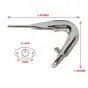 Exhaust Honda MT5 Chromed Jamarcol