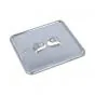 License plate holder Lying Chrome