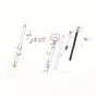 Rubber Stanchion Honda MT50