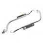 Radiator bracket set Chromed Zundapp 517
