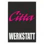 Werkstatt Sticker Citta Black Deutsch