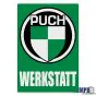 Werkstatt Sticker Puch Deutsch