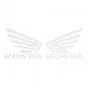Stickerset Honda Wings White 105X85MM