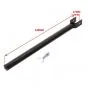 Frame Rod Oval Black EBR Puch Maxi
