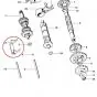 Spacer fork ( Shift fork ) Kreidler