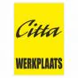 Werkplaats Sticker Citta Yellow Dutch