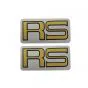 Stickerset Kreidler RS Gold on Silver 25X49MM