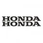 Stickerset Honda Word Black 22CM
