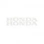 Stickerset Honda Word White 12CM