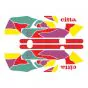 Stickerset Gilera Citta Funny Red