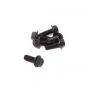 Flange bolt Black M6X15 Hex