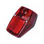 Taillight Universal Black 70X115MM
