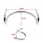 Headlight bracket Universal 200MM Zundapp / Kreidler