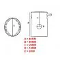 Piston 40MM P12 60CC Sachs