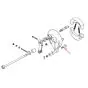 Bolt Brake anchor plate Honda MT/MB