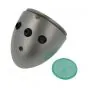 Headlight house Puch Maxi-N Silver Bottom mounting