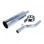 Exhaust Silencer Chrome Honda MT Biturbo
