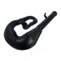 Exhaust Puch Maxi Curled Black Powdercoated
