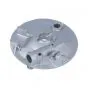 Brake anchor plate Front Puch MS / MV / VS / DS Silver